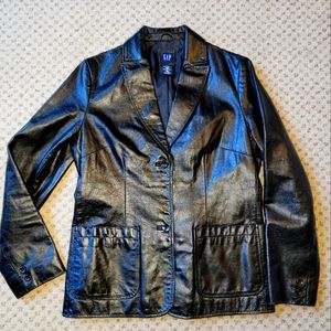 Gap leather jacket